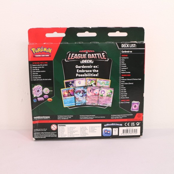 pokmon league battle deck card list TCG: Miraidon ex : Toys & Games flip die Pokmon TCG: Gardevoir ex League